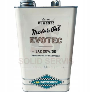 20W50 5L Motorex Classic Line EVOTEC OLEJ SILNIKOWY PREMIUM QUALITY