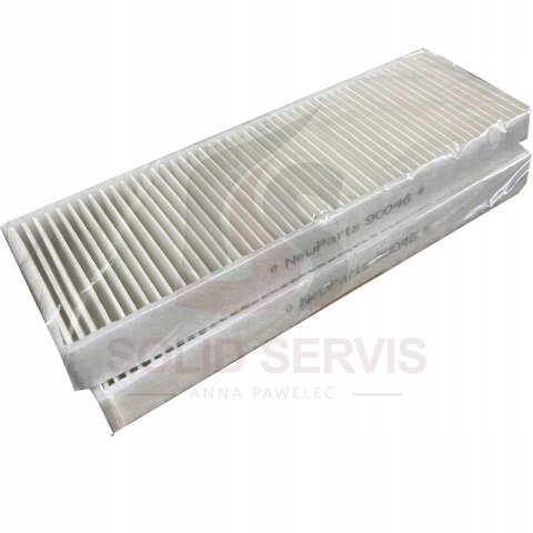 Filtr kabinowy MF90046 Citroen, Opel, Peugeot zamiennik Filtron K1227-2x