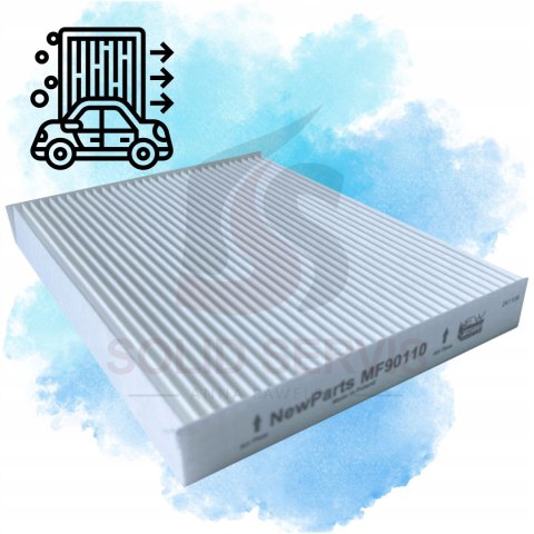 Filtr kabinowy MF90110 Kia Soul II zamiennik Filtron K1405