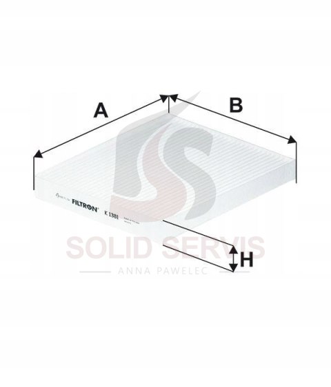 Filtr kabinowy MF90145 Kia Sorento III, Toyota C-HR zamiennik Filtron K1381