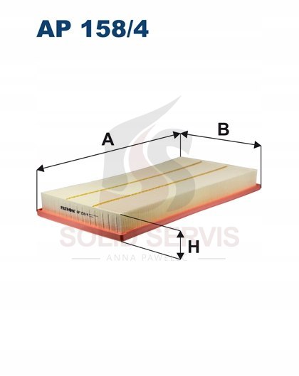 Filtr powietrza MF51026 Mercedes Sprinter 2018- zamiennik Filtron AP158/4