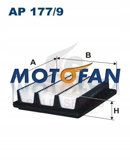 Filtr powietrza MF9771 zamiennik Filtron AP177/9