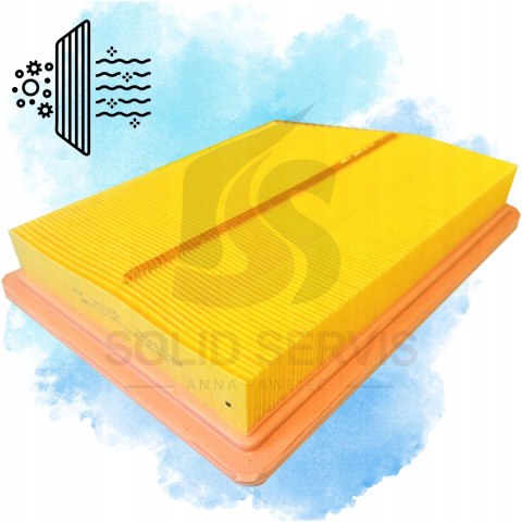 Filtr powietrza WIX WA10096 Jeep Cherokee KL zamiennik FRAM CA11877