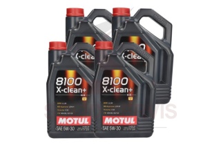 Olej silnikowy 8100 X-CLEAN+ 5W30 5L SET