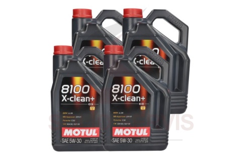 Olej silnikowy 8100 X-CLEAN+ 5W30 5L SET