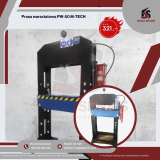 Prasa warsztatowa PW-50 M-TECH 50 ton