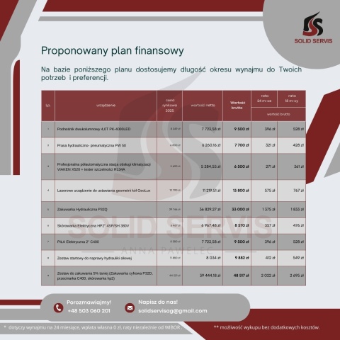 Prasa warsztatowa PW-50 M-TECH 50 ton
