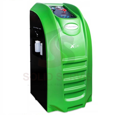 Profesjonalna półautomatyczna stacja obsługi klimatyzacji VIAKEN X520 + tester szczelności R134A