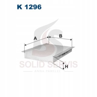 Filtr kabinowy K1296 Land Rover Discovery III, IV, Range Rover Sport 2004-2