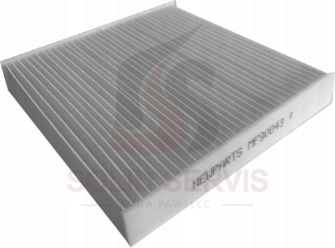 Filtr kabinowy MF90043 Dacia, Nissan, Renault zamiennik K1321, LA923
