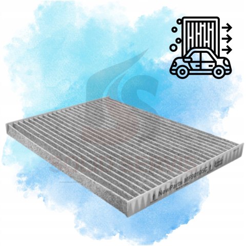 Filtr kabinowy MF90105C z węglem Nissan Qashqai X-Trail zamiennik K1255A