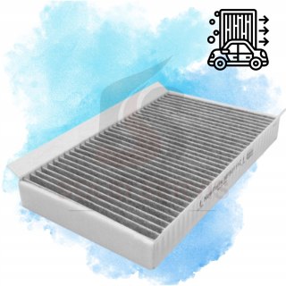 Filtr kabinowy MF90111C z węglem aktywnym Discovery Range Rover zam K1296A