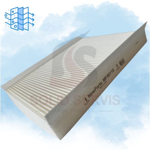 Filtr kabinowy MF90116 Citroen Xsara Picasso zamiennik Filtron K1102