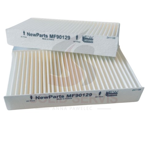 Filtr kabinowy MF90129 Honda HR-V, Logo 1.3/1.6 03.99- zamiennik K1279-2x