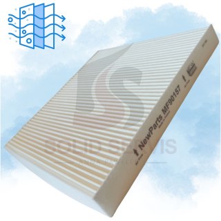 Filtr kabinowy MF90157 SMART FORTWO 0.8D/1.0/Electric 01.07-