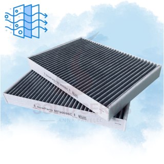 Filtr kabinowy z węglem MF90098C Mercedes S-Class W221 zamiennik K1201A-2x