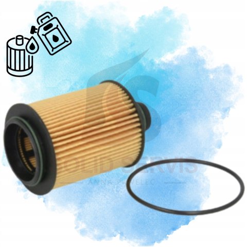 Filtr oleju samochodowy MF64000 zamiennik OE682/2 HU712/11x