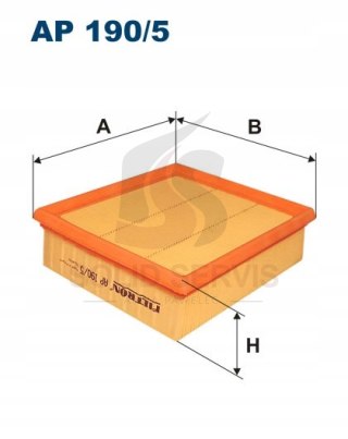 Filtr powietrza AP190/5 Fiat Sedici Suzuki SX4 1.9D