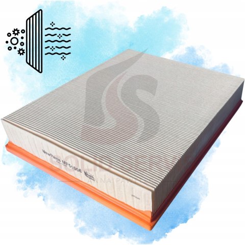 Filtr powietrza MF51006 Volkswagen Amarok zamiennik Filtron AP004/5