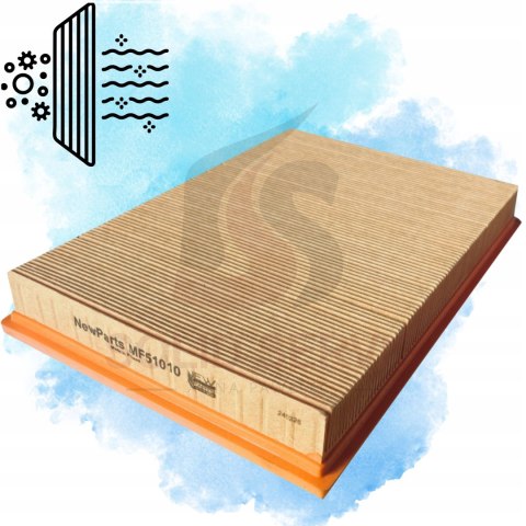 Filtr powietrza MF51010 Grand Cherokee WK Comannder zamiennik Fram CA8817