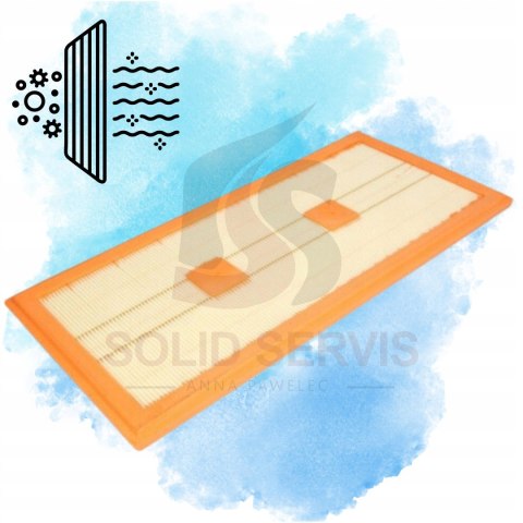 Filtr powietrza MF51032 C W204 E W212 ML W166 R W251 S W221 Filtron AP035/6