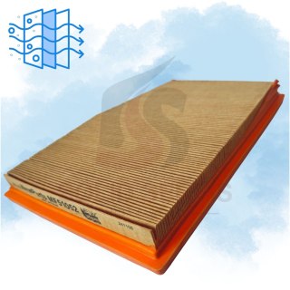 Filtr powietrza MF51052 Porsche Boxster (986) zamiennik E458L C2558/5