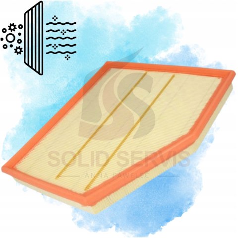 Filtr powietrza MF51061 BMW 5 E60 6 E63 zamiennik Filtron AP032/3