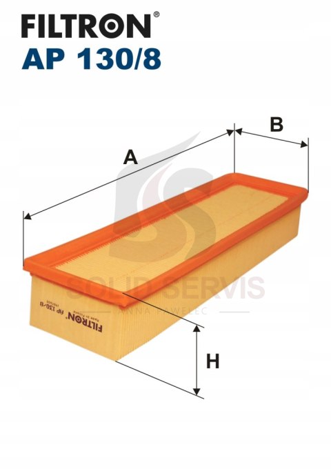 Filtr powietrza SAMOCHODOWY MF51024 zam Filtron AP130/8 Citroen Peugeot