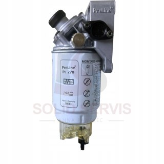 Kompletny filtr paliwa Mann Preline 270
