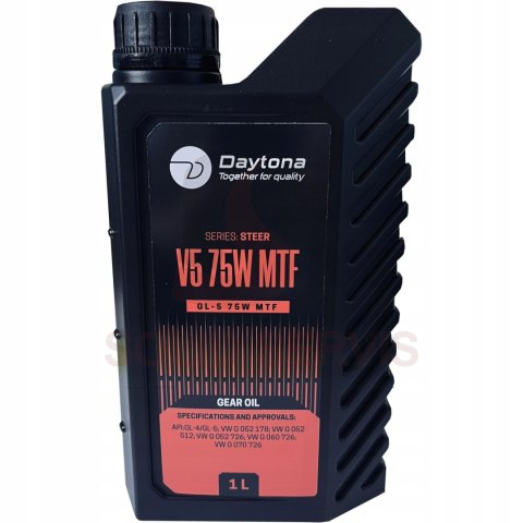 OLEJ PRZEKŁADNIOWY Daytona Heavy Gear V5 75W 1L