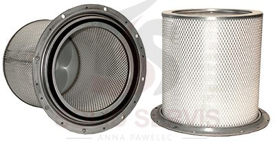 WIX 49080 - Filtr powietrza Caterpillar 4P0711