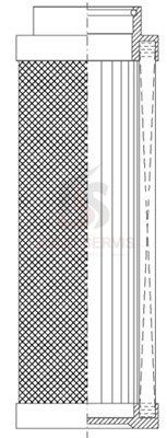 WIX C26A10GV Filtr hydrauliczny Caterpillar Komatsu P566385 SH87660 HY20867V