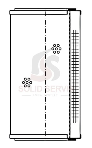 WIX W01AG209 Filtr hydrauliczny zamiennik SH62065 HY90550 P574637