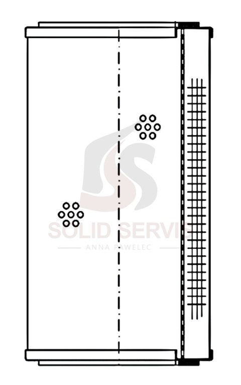 WIX W01AG209 Filtr hydrauliczny zamiennik SH62065 HY90550 P574637