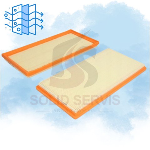 Zestaw filtrów powietrza MF51043 Mercedes 63 AMG zamiennik Hengst E1249L-2