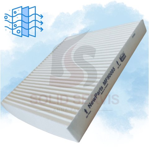 Filtr kabinowy MF90085 Chrysler Dodge Jeep zam. 24313 5058693AA CF11444