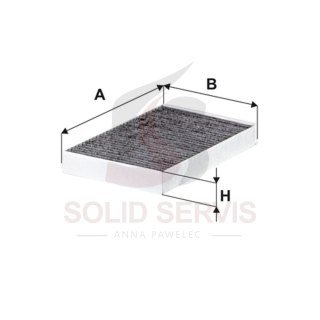 Filtr kabinowy WP2113 Tesla Model S