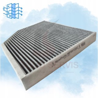 NewParts MF90122C Filtr kabinowy Audi Porsche zamiennik Filtron K1278A
