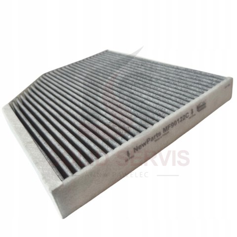 NewParts MF90122C Filtr kabinowy Audi Porsche zamiennik Filtron K1278A