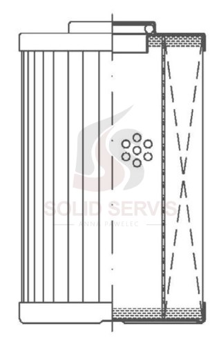 R91E10E Filtr hydrauliczny zamiennik 18LC10 18LCZ10 SH70333