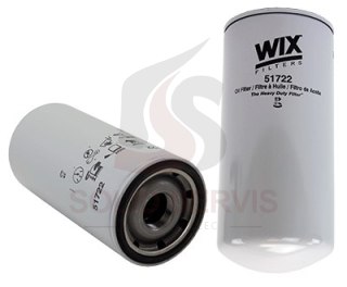 WIX 51722 Filtr oleju (krótsza wersja filtr 51792) zamiennik P554105 SO691