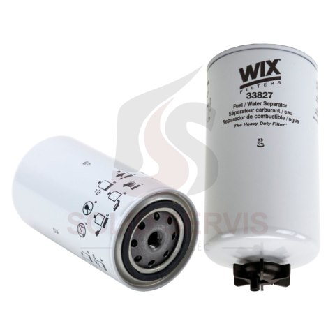 WIX Filters 33827 Filtr paliwa Iveco zamiennik PP879/5 KC214 WK950/19 95107E