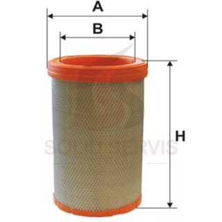 WIX Filters 93332E - Filtr powietrza BALDWIN RS5456 AF25711 SL81387 SA16481