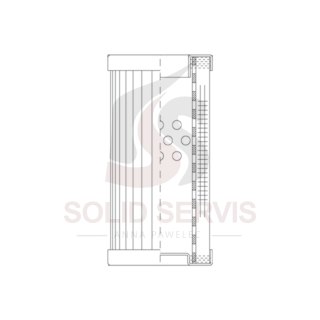 WIX Filters D59B10DB Filtr hydrauliczny SH84103 HY15007 PT9266 PI1108MIC10