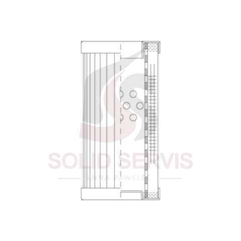 WIX Filters D59B10DB Filtr hydrauliczny SH84103 HY15007 PT9266 PI1108MIC10