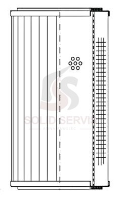 WIX Filters K02B248 - Filtr powietrza kompresory H=110 mm OD=48 mm