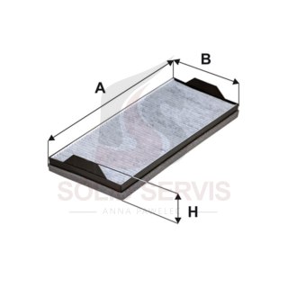 WIX WP10241 - Filtr kabinowy K1253 E980LC CUK4469 SKL46103AK SC50049CA