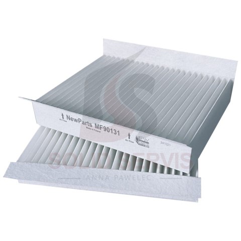 Zestaw filtrów kabinowy MF90131 Alfa 147 156 GT zamiennik Filtron K1105-2x